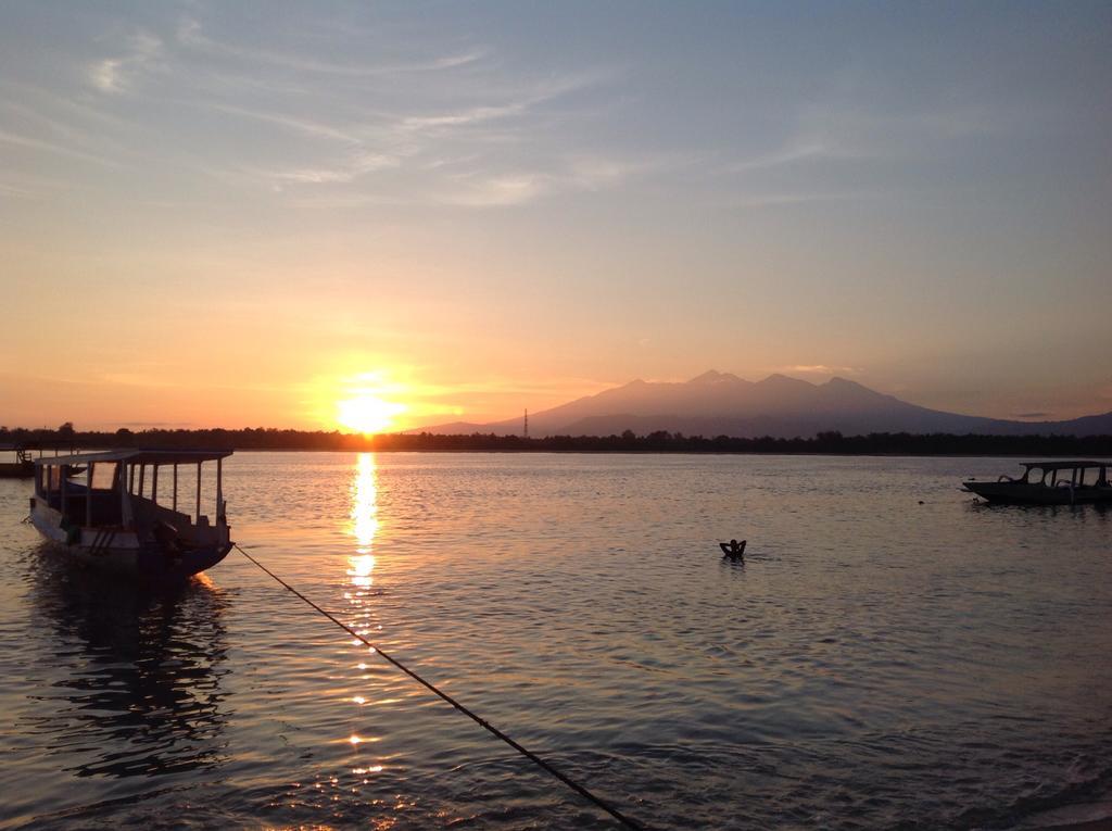 Three Little Birds Homestay Gili Trawangan Eksteriør billede